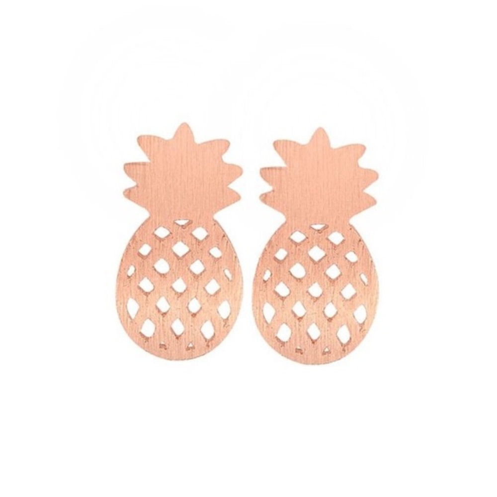 5 for $25 • Rose Gold Pineapple Studs