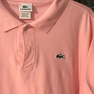 Baby pink Lacoste size 8