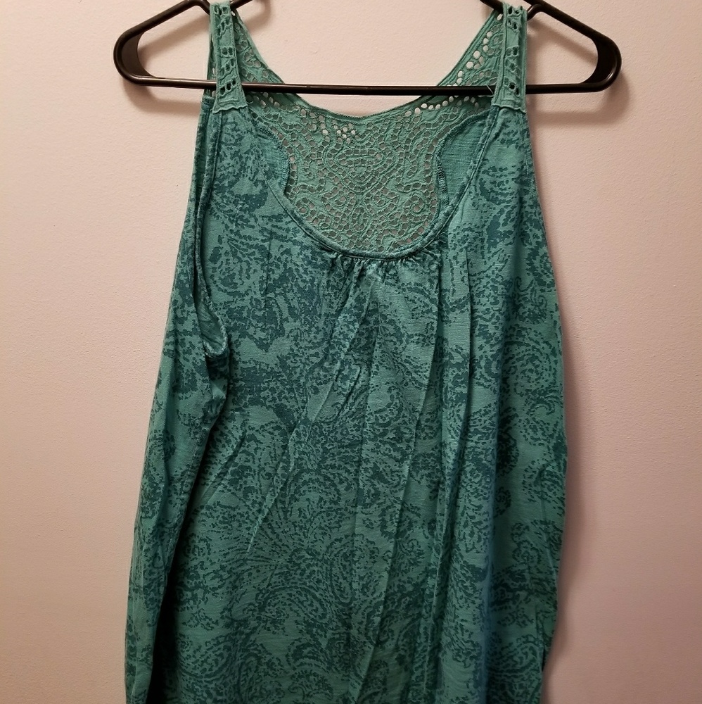 Sonoma teal tank top xl