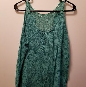 Sonoma teal tank top xl