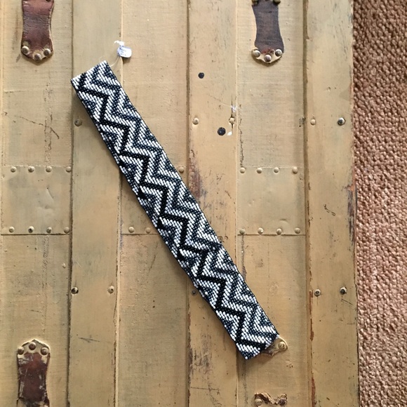 ANTHROPOLOGIE BEADED BELT BOHO FULL BEAD STRETCH WIDE BELT M L NWT INDIA