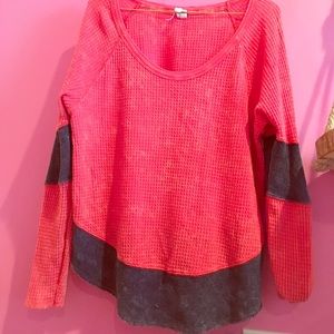 Free People long sleeve sweater