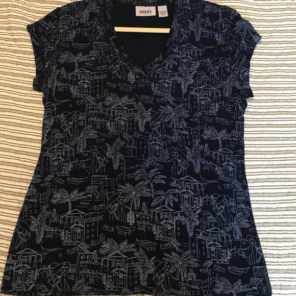 Chico's Travelers Top - Picture 1 of 3