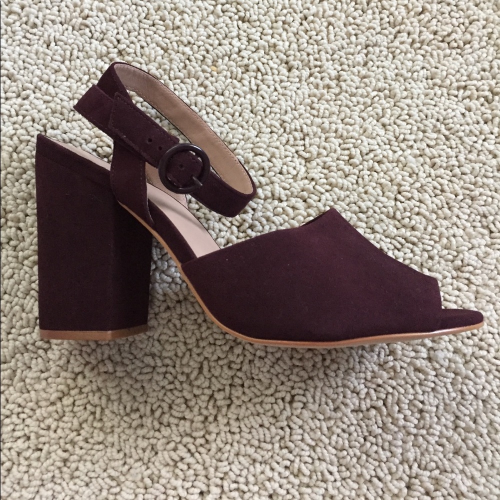 Reiss Block-heel sandals