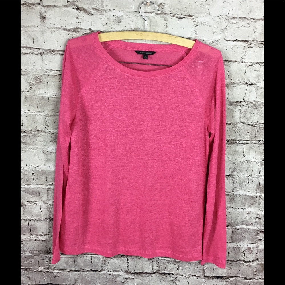 Banana Republic top small pink
