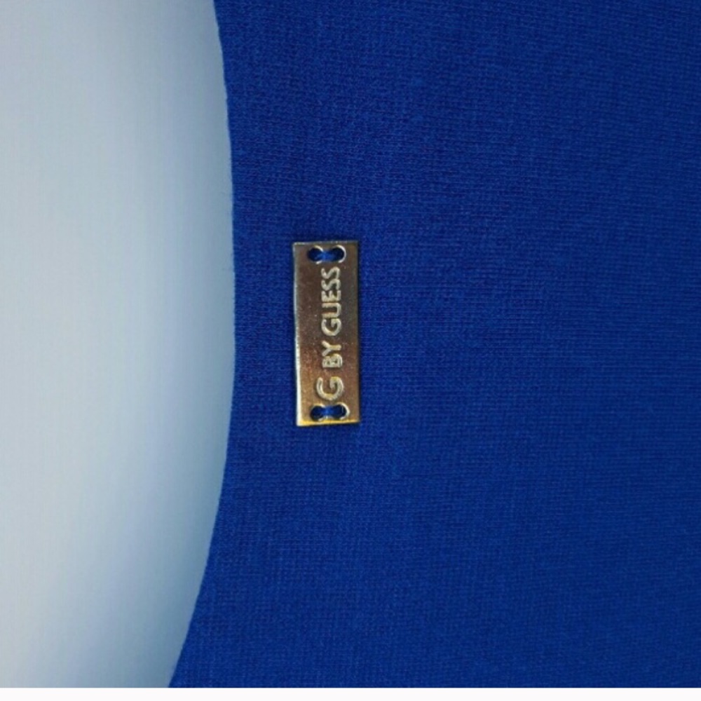 Cobalt blue cap sleeve Guess dress - Picture 4 of 4