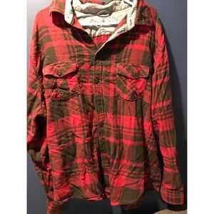 Men's mossimo plaid flannel size XXL