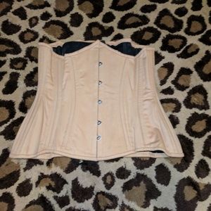 Steel bone orchard corset