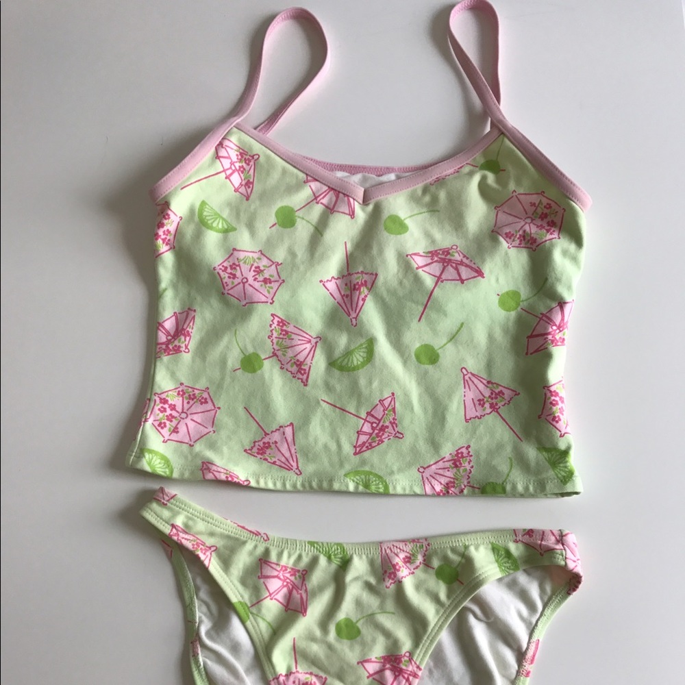 Vintage LILLY PULITZER bikini / Sz 10 Medium