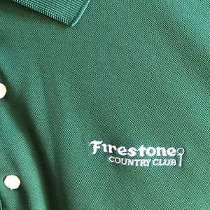 Firestone Country Club Golf Shirt XL in Green