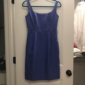 J. Crew Blue strapped cotton dress-Sz 4