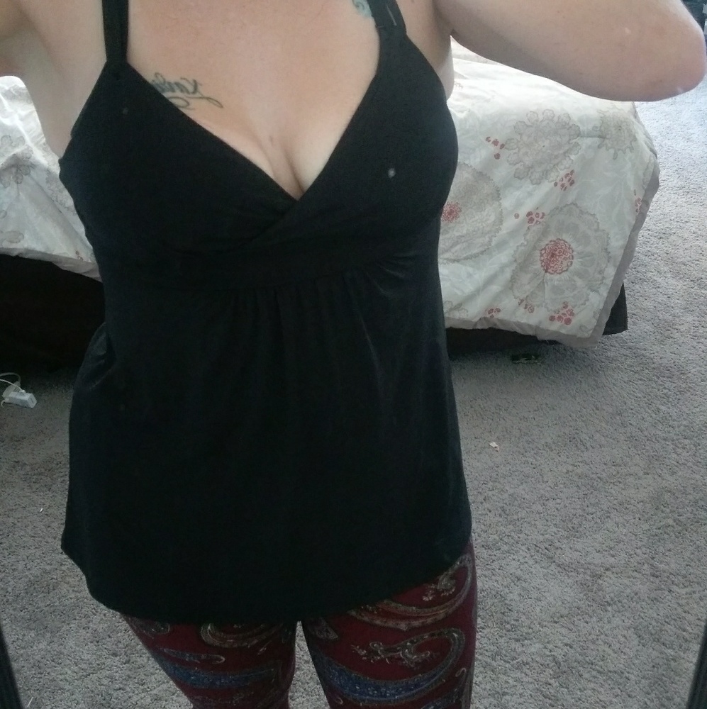 🔴 Black Tank Top