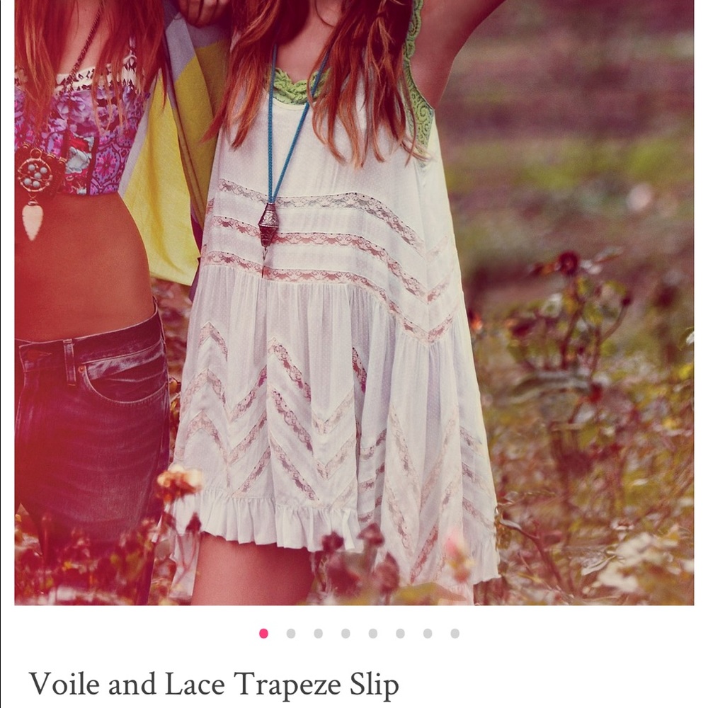 Free people lace slip