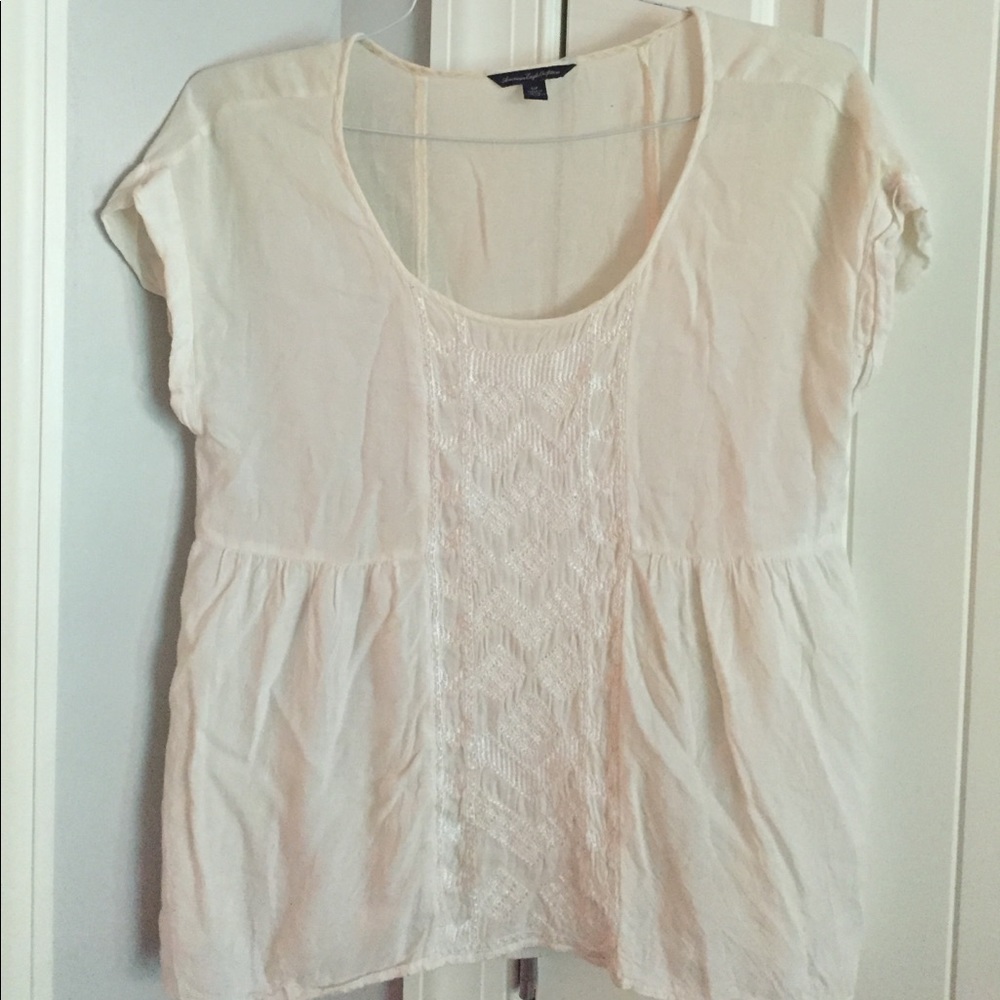 ☀️5/25☀️Off-white blouse