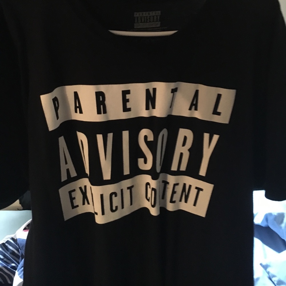 Parental advisory shirt