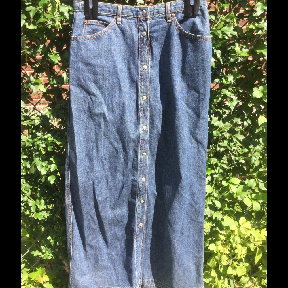 Jean skirt