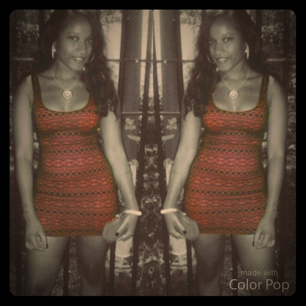 UO Sparkle & Fade Mini Dress