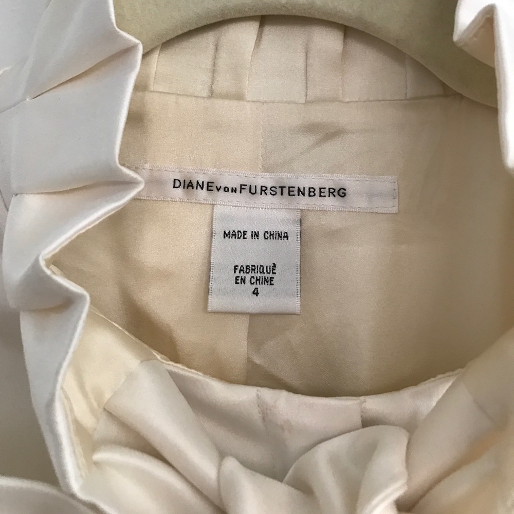 DIANE VON FURSTENBERG silk jacket - Picture 2 of 8