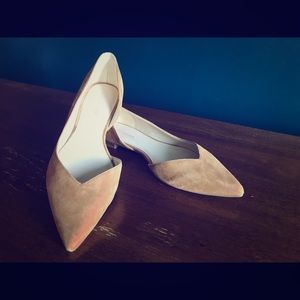 NEW - Marc Fisher suede flats