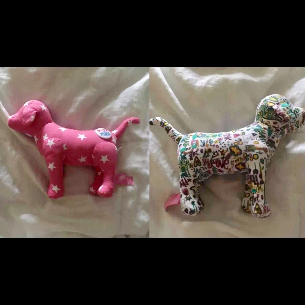 🎉SALE LAST CHANCE! 2 VS PINK Dogs