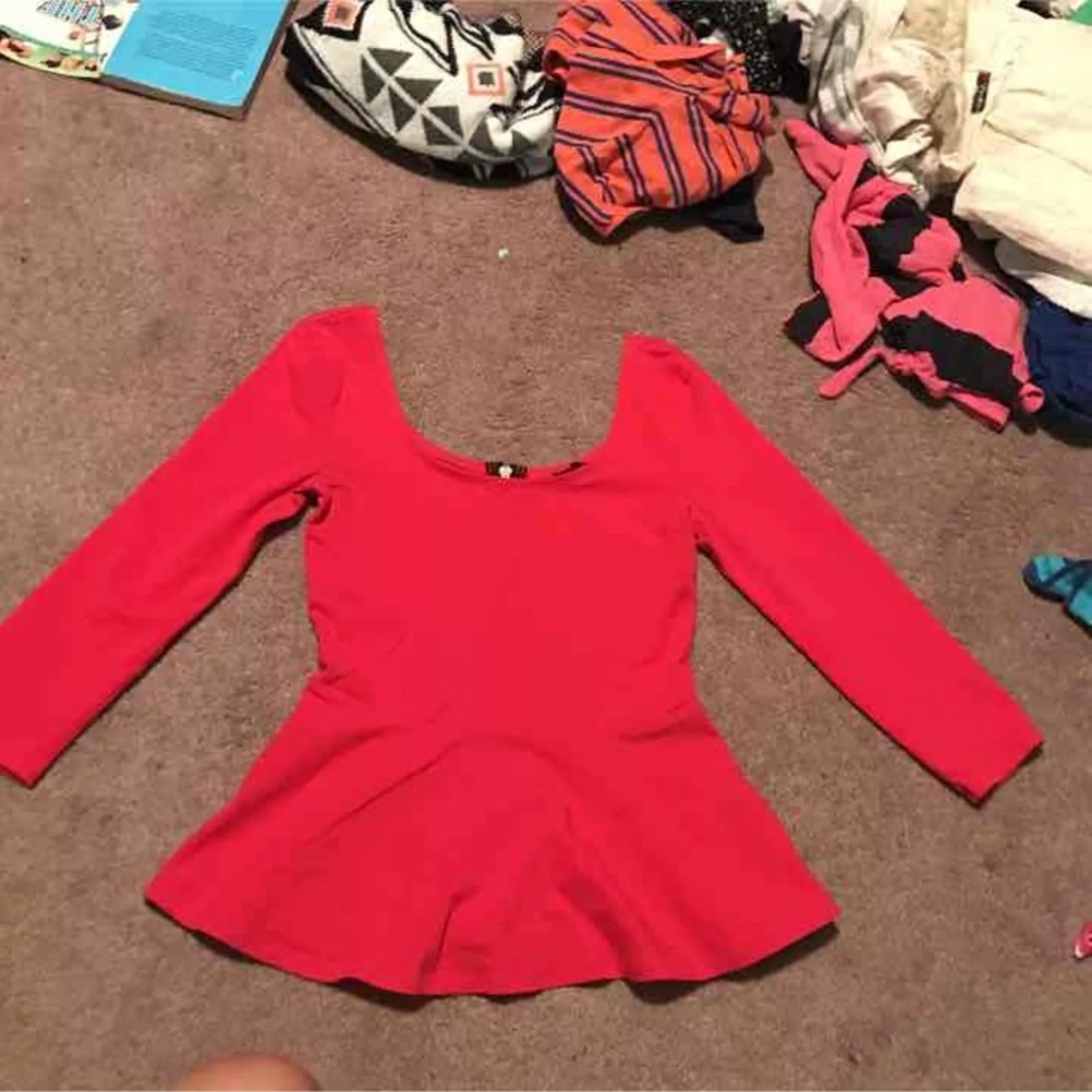 Express peplum top