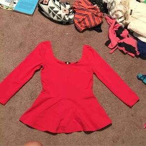 Express peplum top