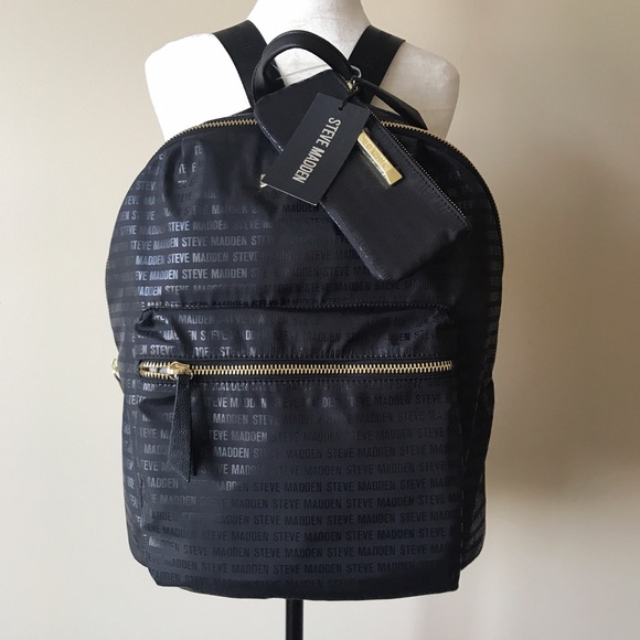 Steve Madden Handbags - Brand New Steve Madden Black Backpack