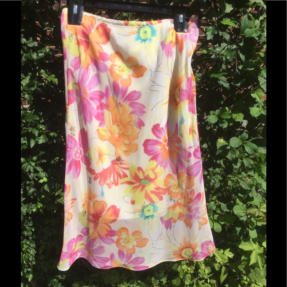 Floral skirt