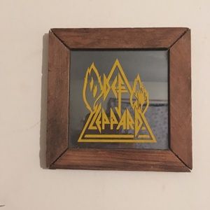 3x3 Led Zepplin mirror