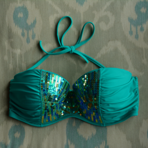 Victoria's Secret Swim Sequinned Top