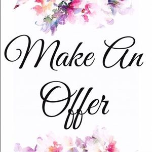 Make an offer on the latest items for sale! 😘