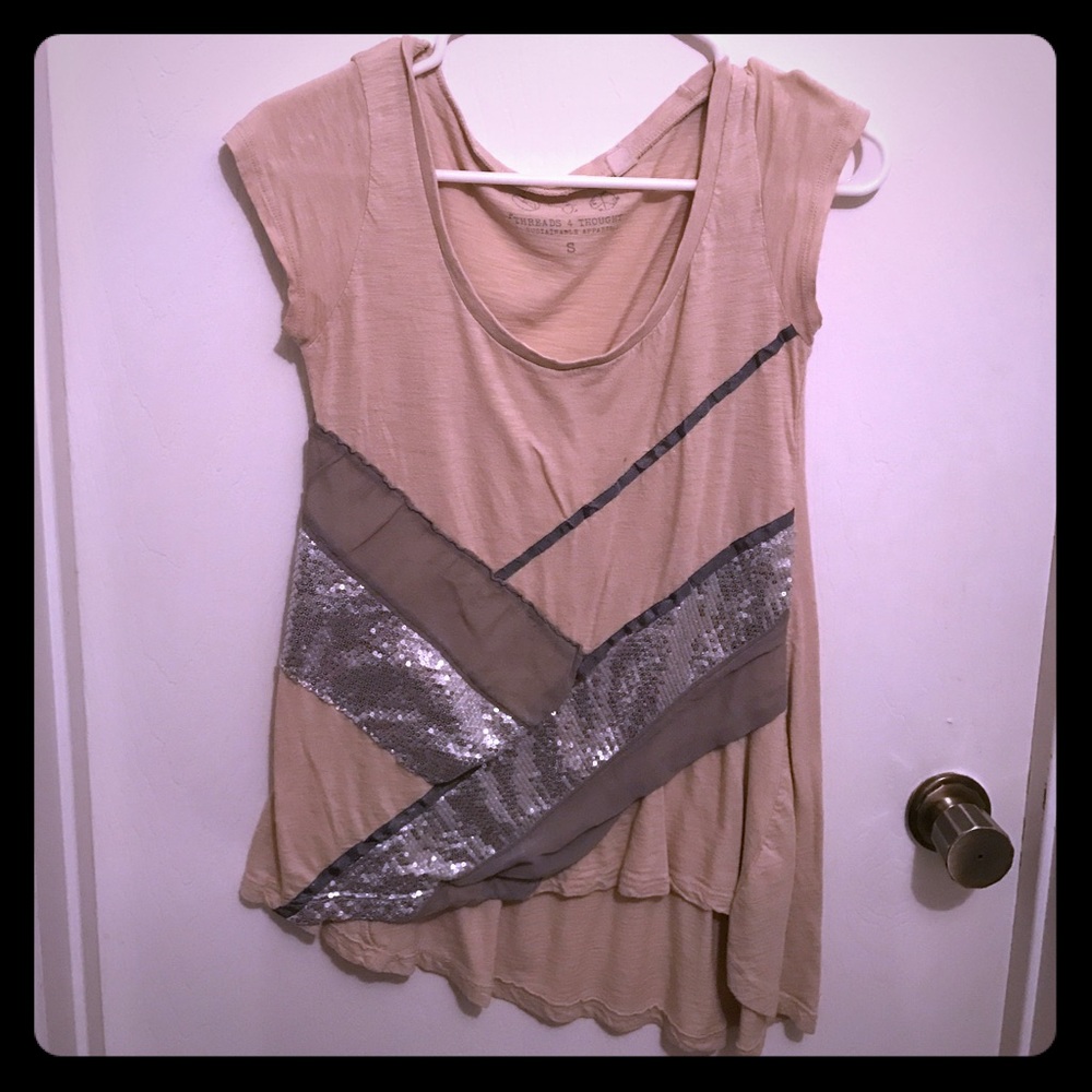 Anthropologie Threads for Thoughts Top
