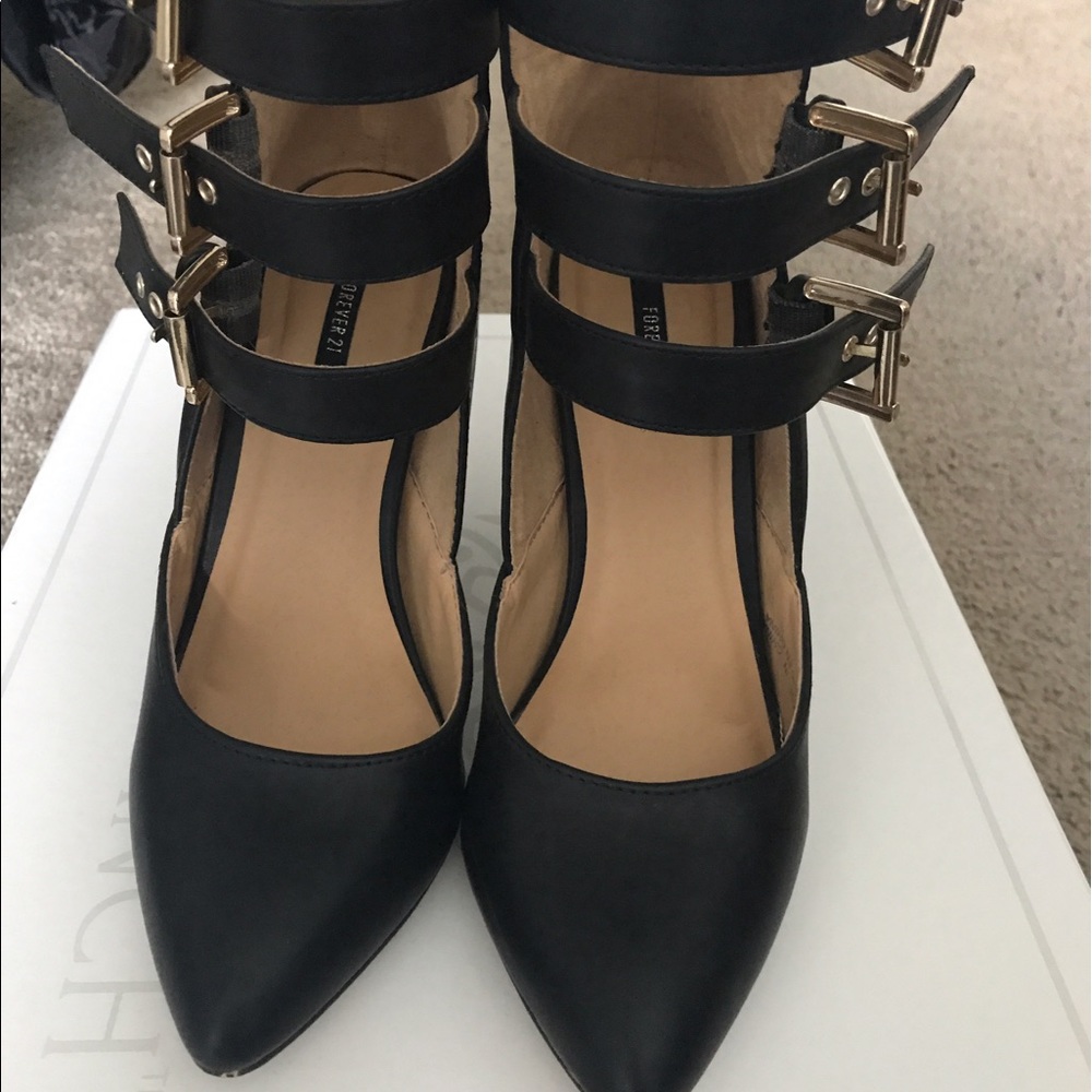 Black heels