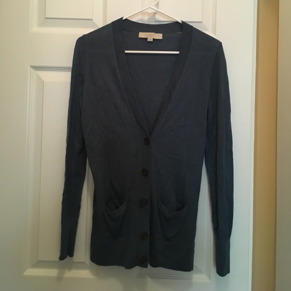 Loft long sleeve cardigan