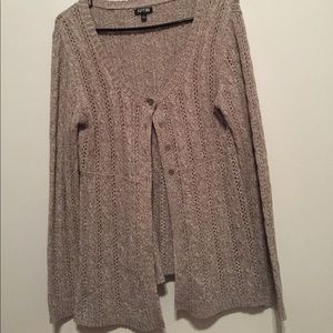 Long sleeve tank top cover up