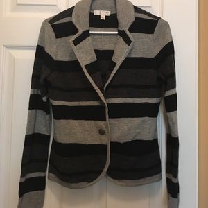 Kenar button down sweater blazer