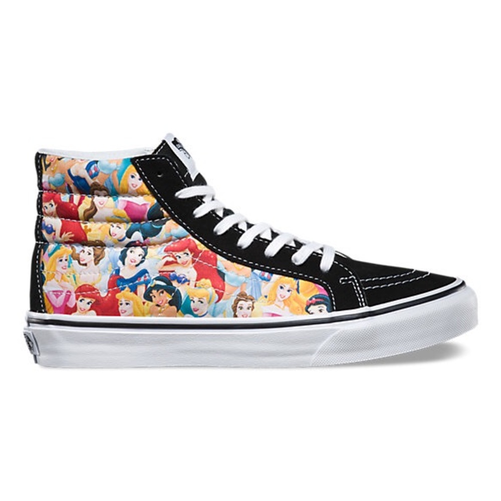 Disney Princesses Vans Skate Highs High Tops