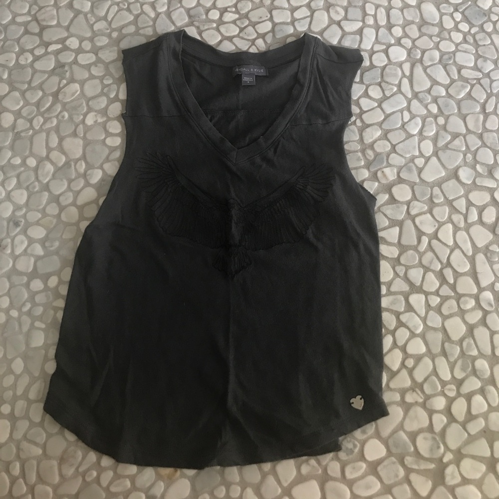 Kendall and Kylie eagle tank top