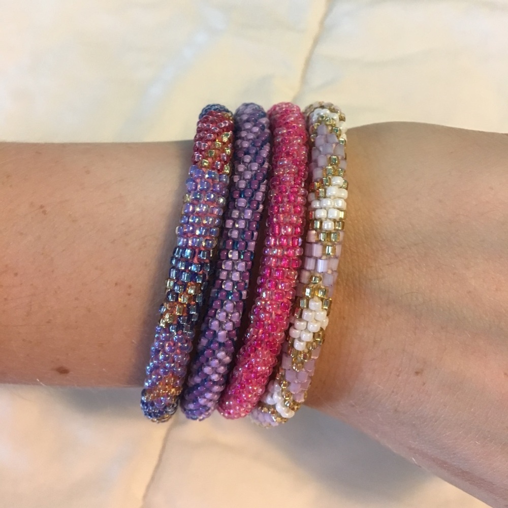 Lily & Laura pink and purple set