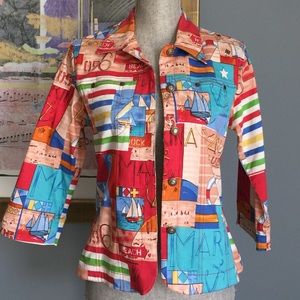 Kaktus Beach Boating Themed Jacket