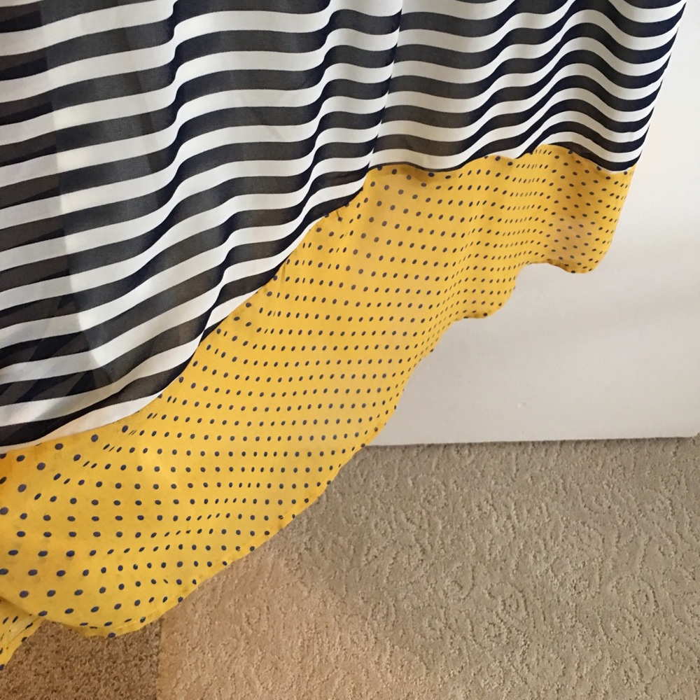 Adorable navy striped dress - Picture 4 of 8