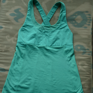 Teal Lululemon Scoop Neck Racer Back