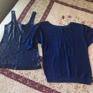 Tank top with matching sweater