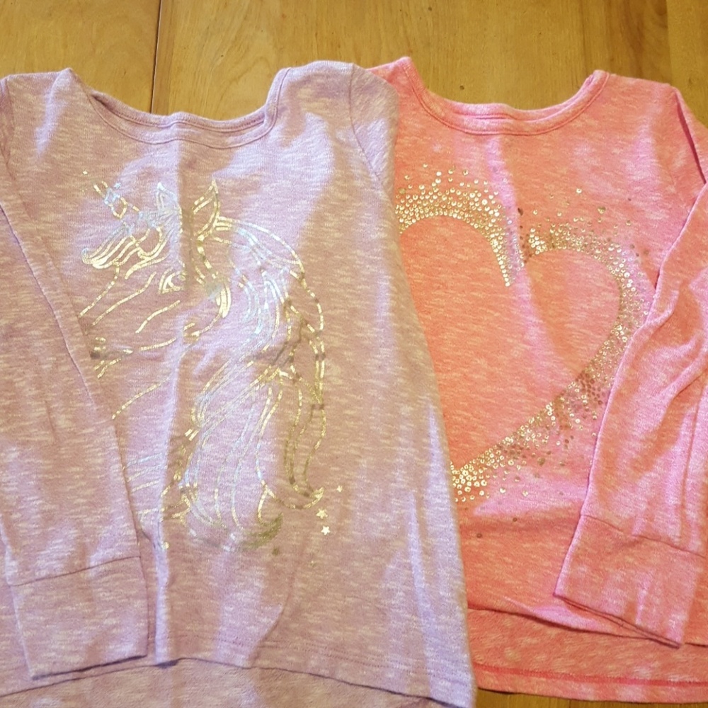 Girls long sleeve shirts