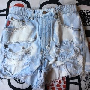 Distress shorts