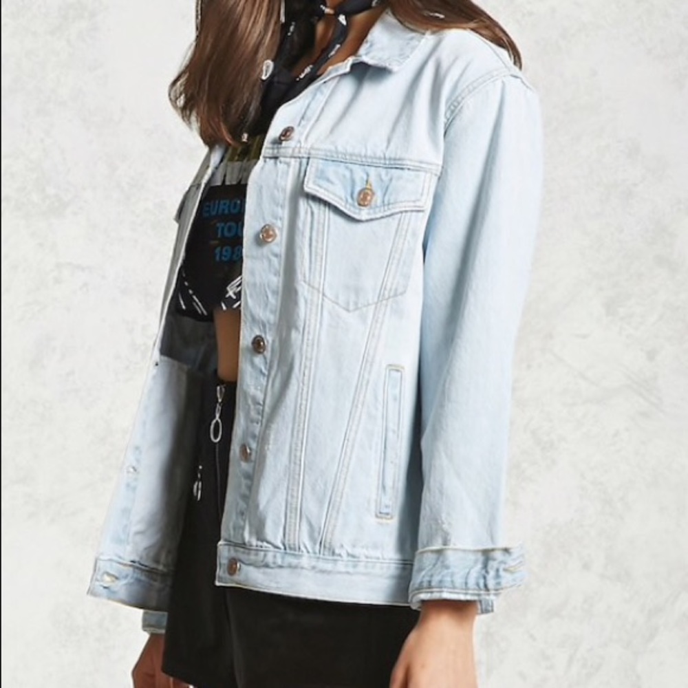 Light denim jacket