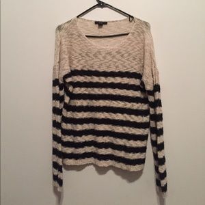 Black and white striped shirt