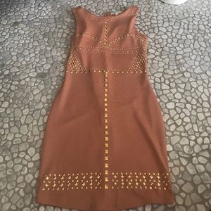 Bodycon studded dress