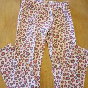 Animal print pants