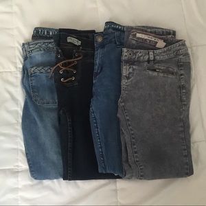 4 Pack Bundle - Denim Jeans